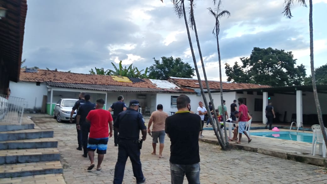 Sul Life Prefeitura impede festa clandestina em chácara na Vila São