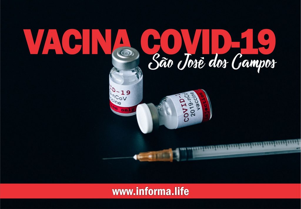 Vacinas contra Covid em São José dos Campos / Arte Life Informa