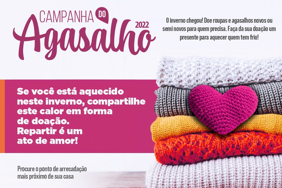 Fundo Social Inicia A Campanha Do Agasalho 2022 Life Informa