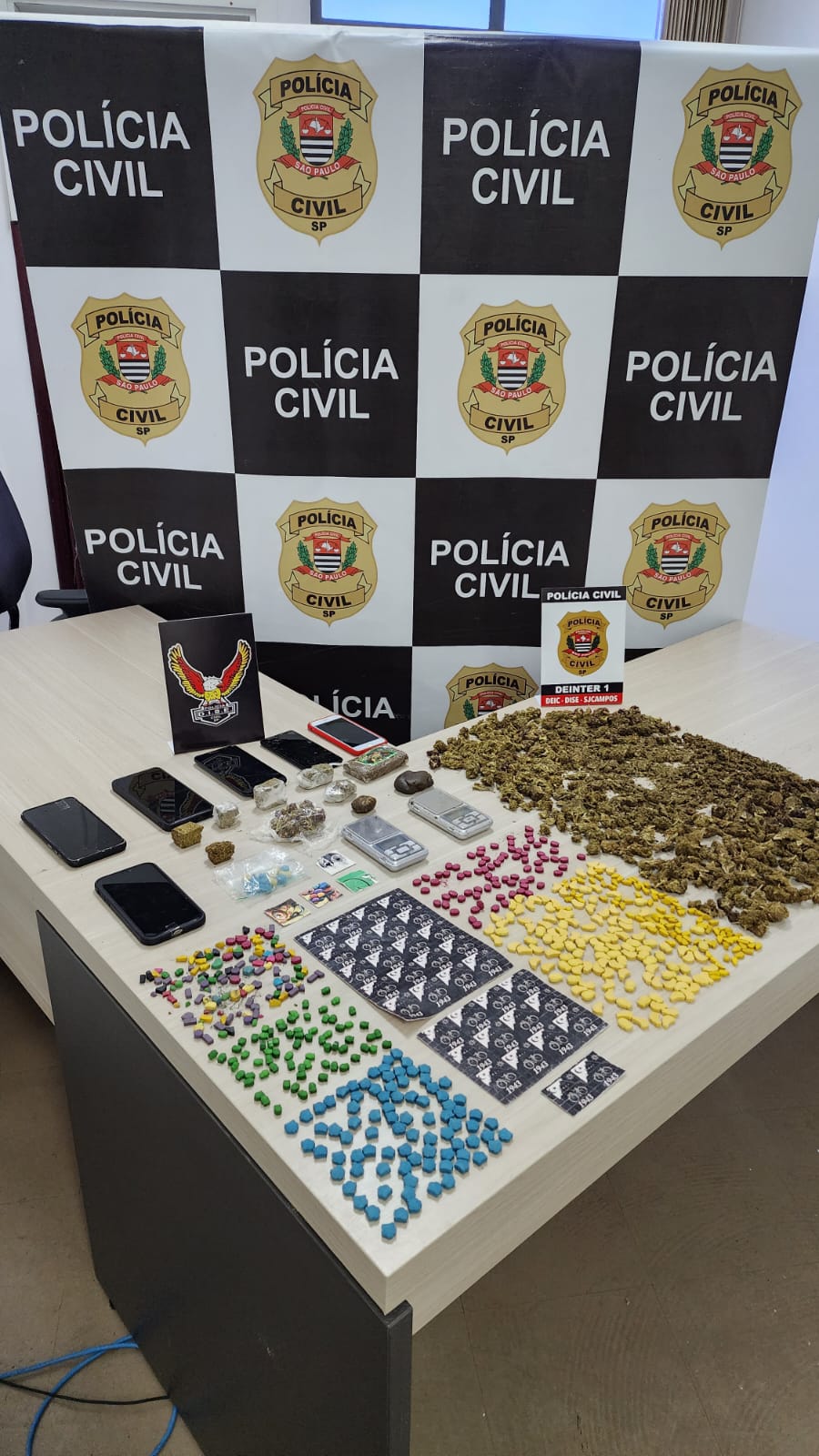 Polícia Civil faz grande apreensão em operação contra o tráfico Life