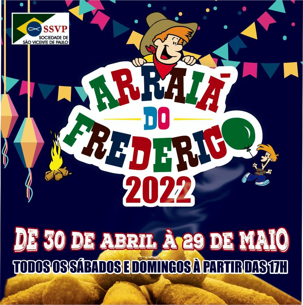 Arraiá do Frederico retorna neste sábado com famoso bolinho caipira!