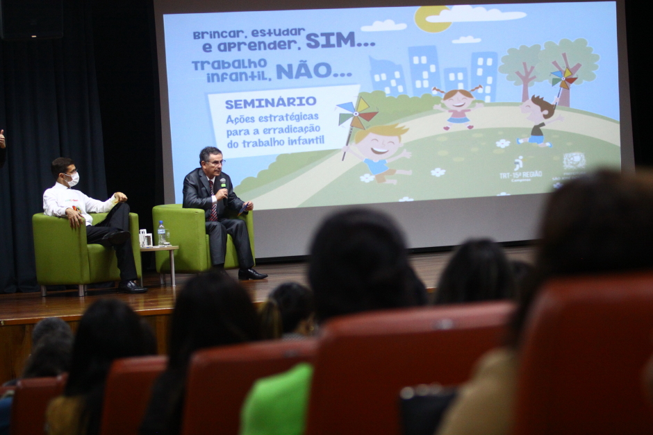 Triste realidade, trabalho infantil foi tema de seminário em São José