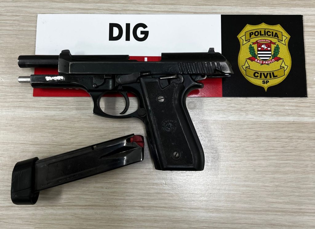 Arma roubada de policial em assalto e morte em mercado é localizada na Vila Rhodia