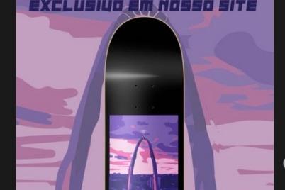 Com imagem da ponte estaiada, novo skate de Pâmela Rosa homenageia São José, sua cidade natal!