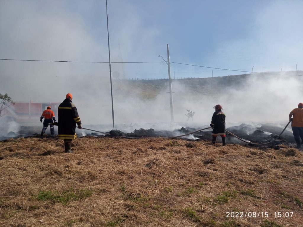 Época de estiagem, agosto já registra 24 incêndios em São José dos Campos