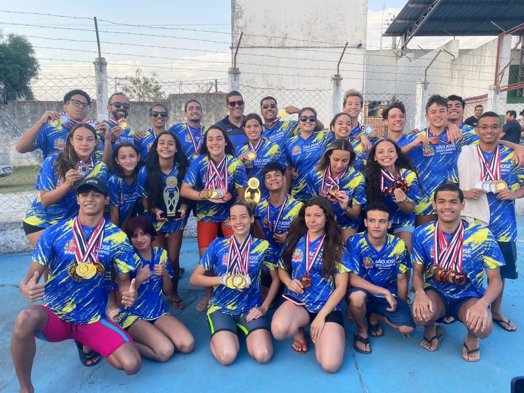 Natação de São José dos Campos é tricampeã dos Jogos Regionais