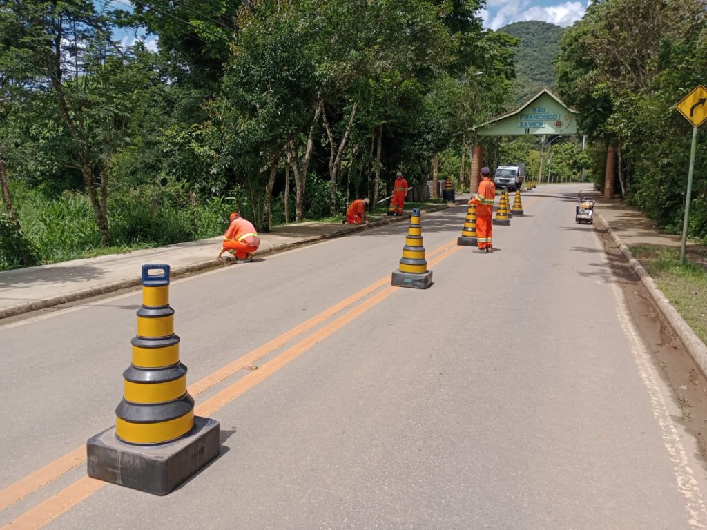 Retomadas obras da ciclovia de São Francisco Xavier