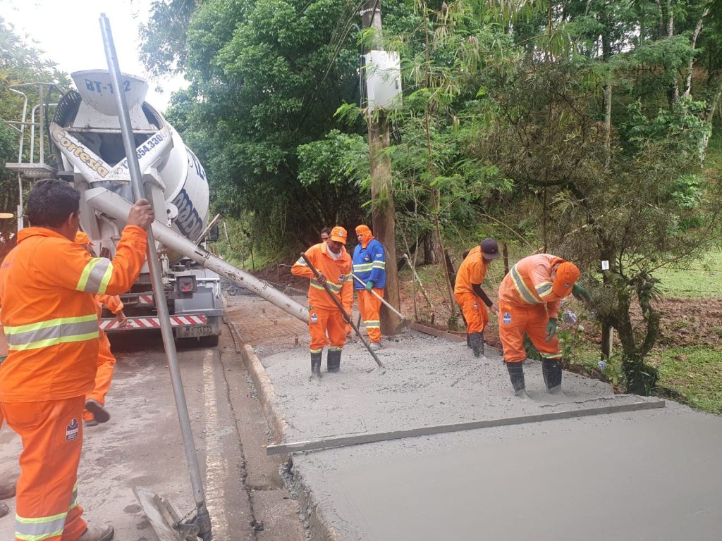Avança a construção da primeira ciclovia de São Francisco Xavier!