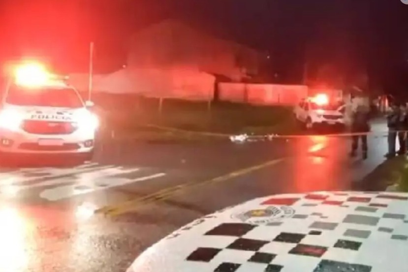 PM vê esposa ser assaltada em câmera, reage e bandido acaba morto!