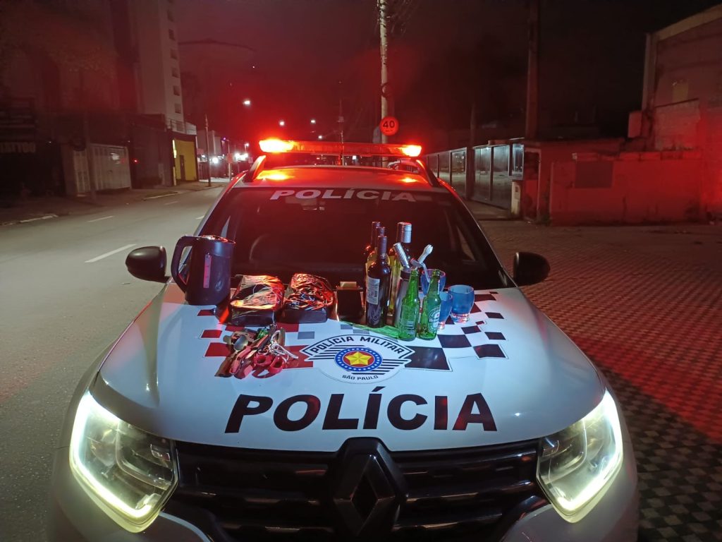 Após furtar comércio na avenida Nove de Julho, homem é preso pela PM na Luiz Jacinto