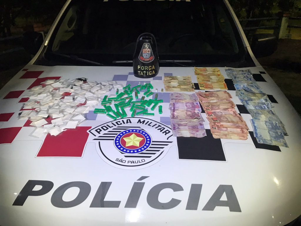 Dois menores são detidos por tráfico de drogas na comunidade Santa Cruz