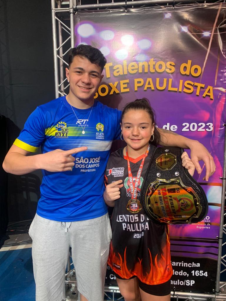 Irmãos boxeadores, Felipe Ignácio e Bruna Ignácio conquistam façanhas e levam o nome de São José ao lugar mais alto do pódio