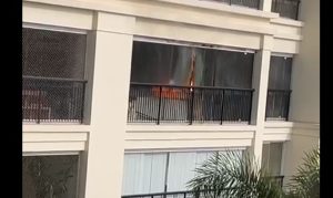 Incêndio em apartamento no Jardim Aquarius mobiliza Corpo de Bombeiros