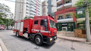 Incêndio em apartamento do Jardim Aquarius mobiliza Corpo de Bombeiros