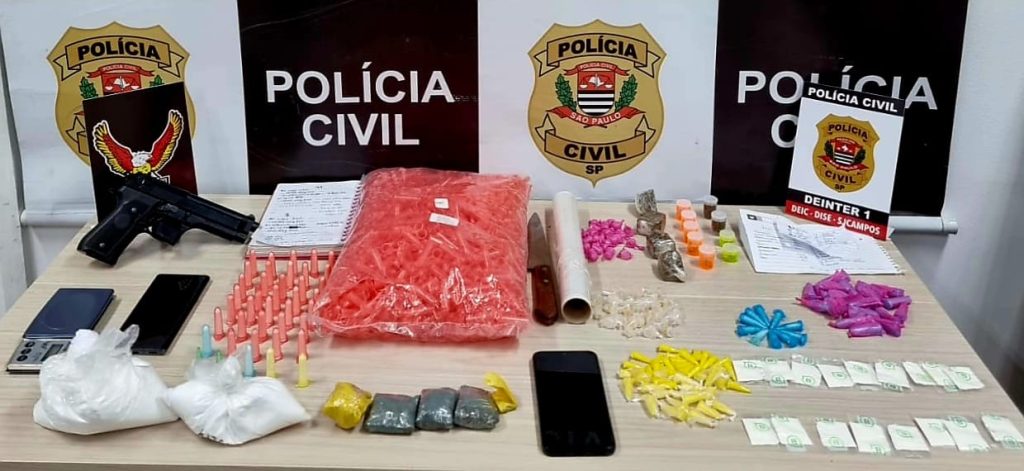 Operação da DISE desarticula tráfico de drogas na zona sul e leste de São José