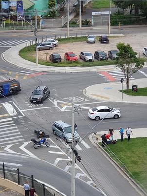Após acidentes, cruzamento no Esplanada é monitorado pela prefeitura