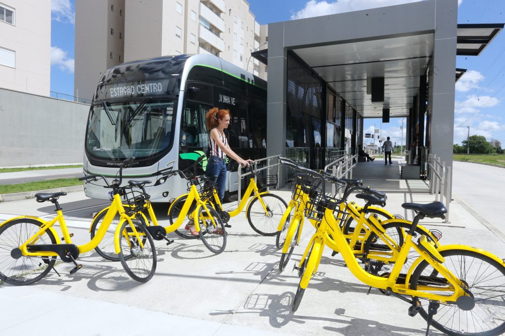 Bikes públicas serão integradas ao sistema de transporte coletivo