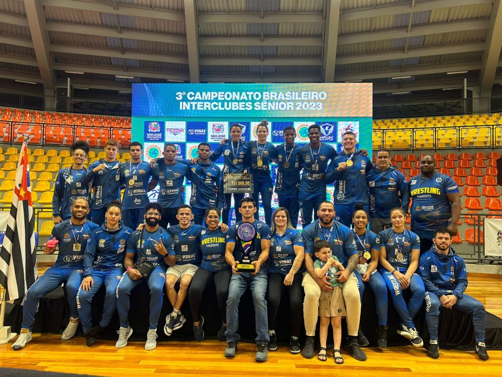 É campeão São José vence o Brasileiro Interclubes de Wrestling!