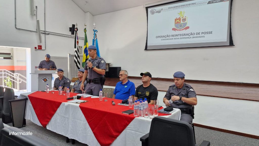 Encontro entre autoridades reúne estratégias para desocupação do Banhado