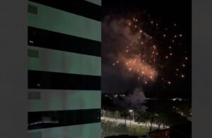 Fogos de artifício na madrugada assustam moradores do Aquarius