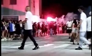 Contra Fluxo, PM é recebida com garrafadas nesta madrugada no Jardim Maringá