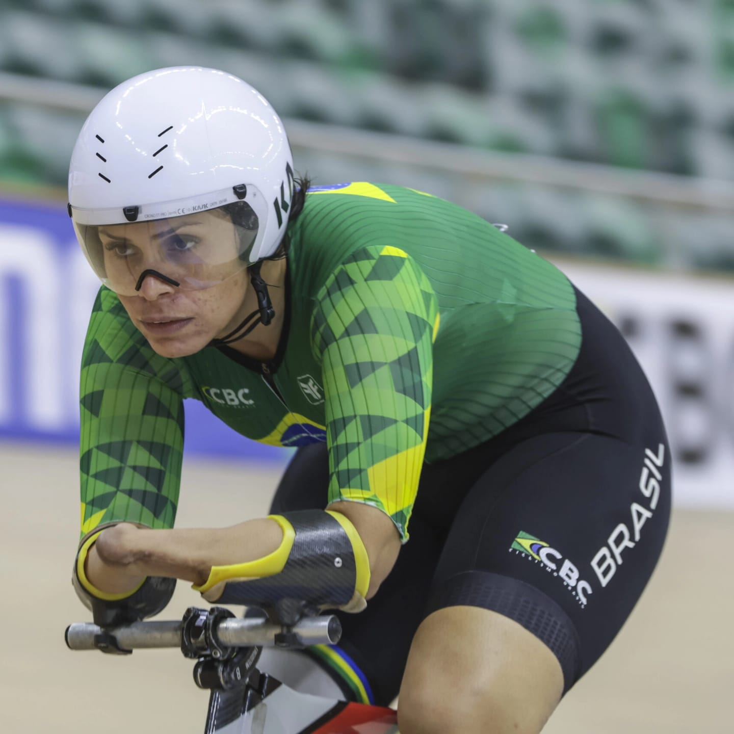 Atleta de São José, Sabrina é prata no Mundial de Paraciclismo