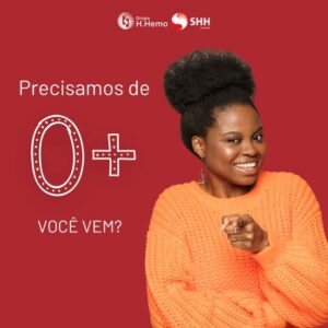Banco de Sangue de SJC faz apelo por doações de sangue O+ para pacientes com Dengue Grave