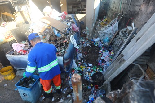 Casa de acumuladores sofre ação da Fiscalização no Pq. Industrial