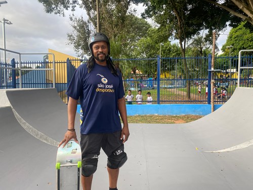 Nova pista para prática de esportes radicais no Morumbi!