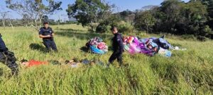 Com ajuda de CSI 4 suspeitos são abordados por soltar balões