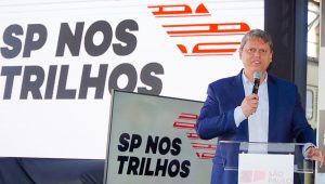 Contemplando SJC, Tarcísio apresenta programa SP Nos Trilhos