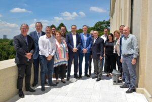 Aconvap recebe Felício Ramuth para balaço de ações do governo