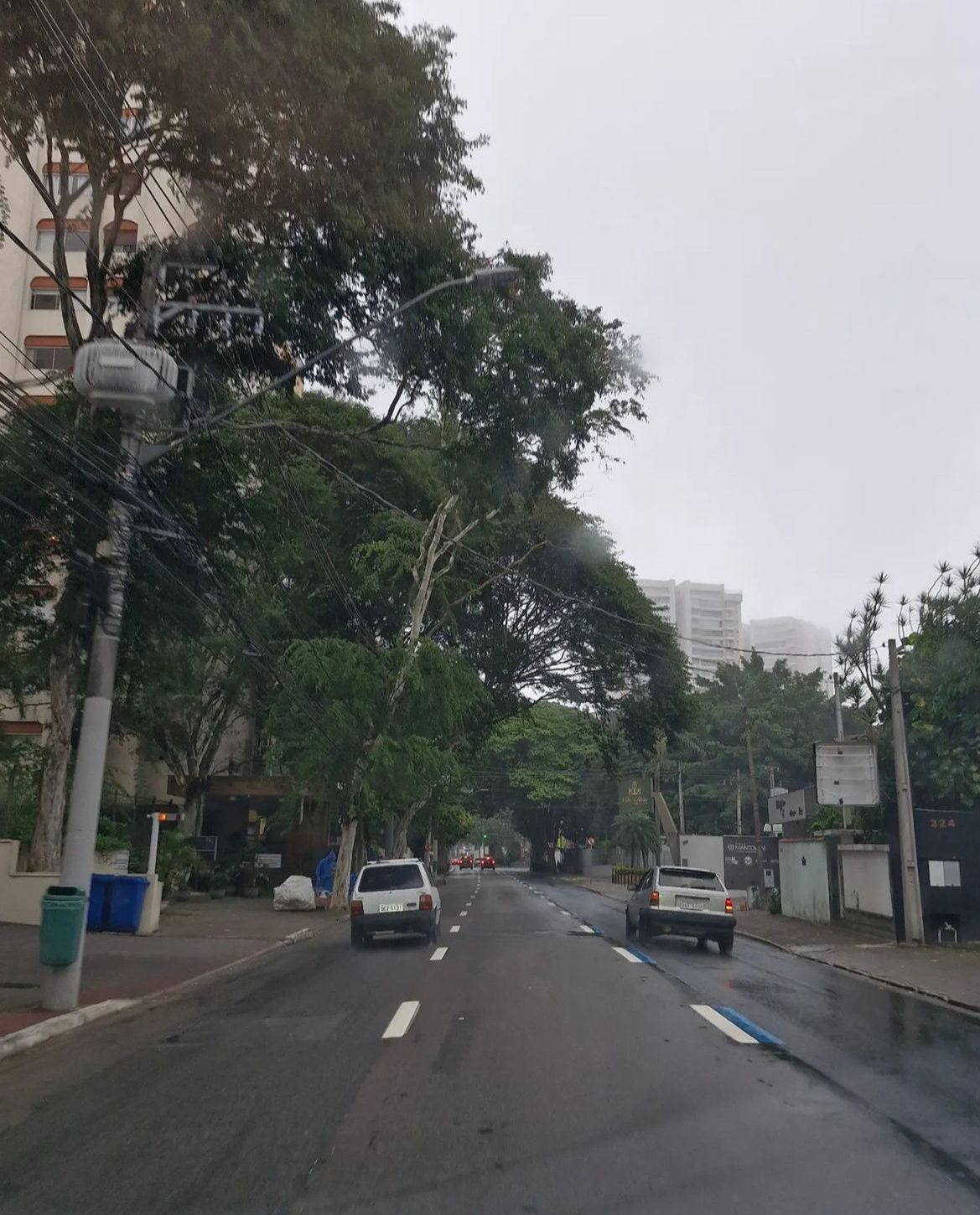 Feriado com frio na região de São José do Campos