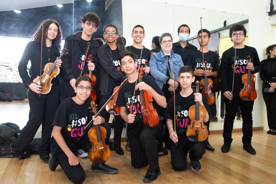 Orquestra Sinfónica do Guri de São José dos Campos se apresenta na cidade