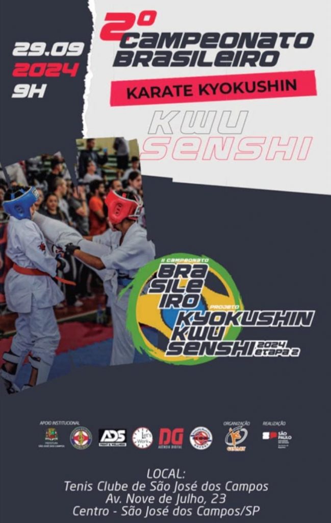 São José recebe 2° Campeonato Brasileiro de Karatê Kyokushin