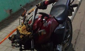 Motociclista e garupa morrem após colisão contra árvore