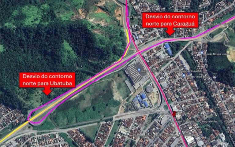 Concessionária Tamoios inicia manutenção na Serra Nova; confira desvio