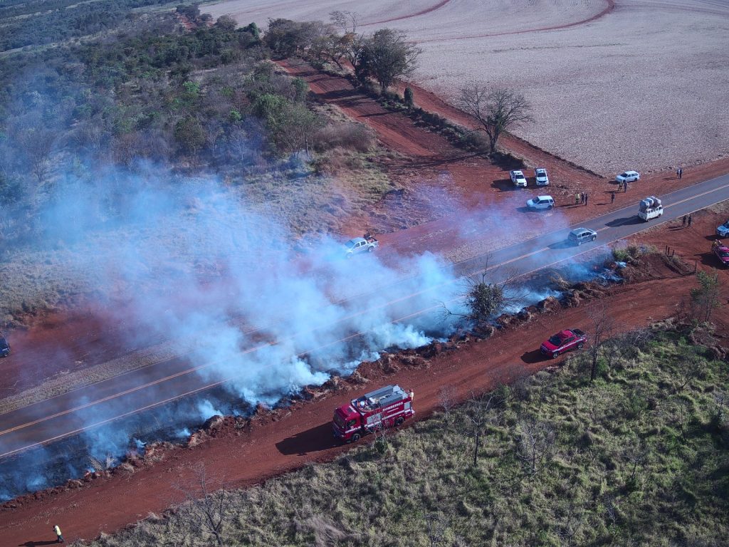 Alerta para risco de incêndios em todo o Estado!