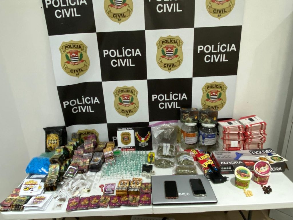 Polícia Civil prende quadrilha que vendia drogas pelo Instagram