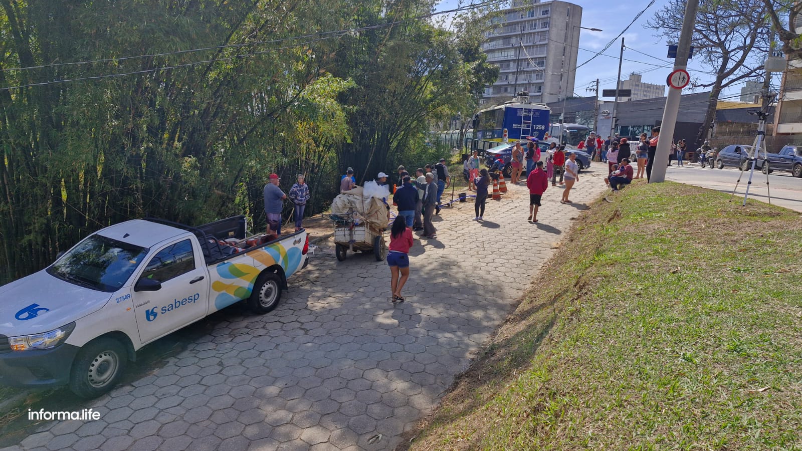 Falta de água no Banhado: Sabesp se posiciona após protesto