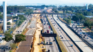 CCR RioSP constrói novo viaduto na Via Dutra em São José