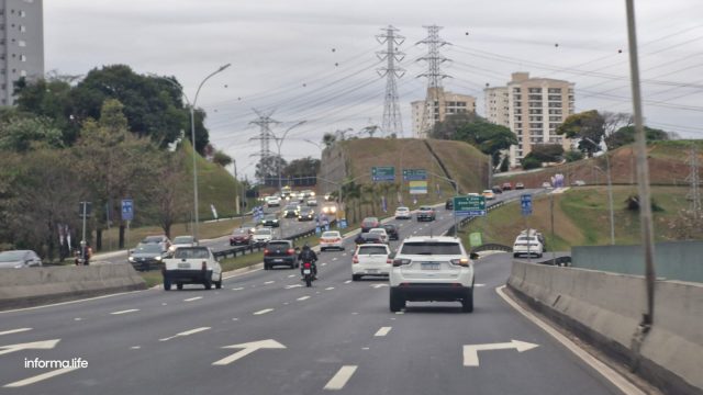 Interdição no Anel Viário para corrida de rua no domingo