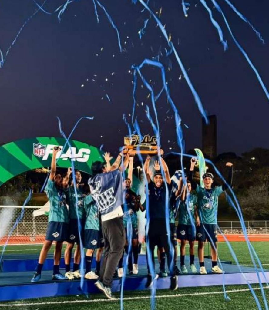 Flag Football de São José é campeão do 1° torneio SUB-14 do NFL FLAG NATIONAL CHAMPIONSHIPS