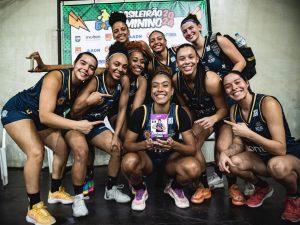 Atual campeão do torneio, São José Basketball feminino inicia trajetória no Campeonato Brasileiro