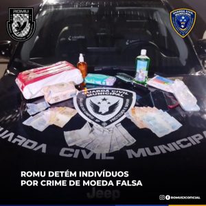 Notas falsas em São José: Três pessoas são detidas pela Guarda Civil