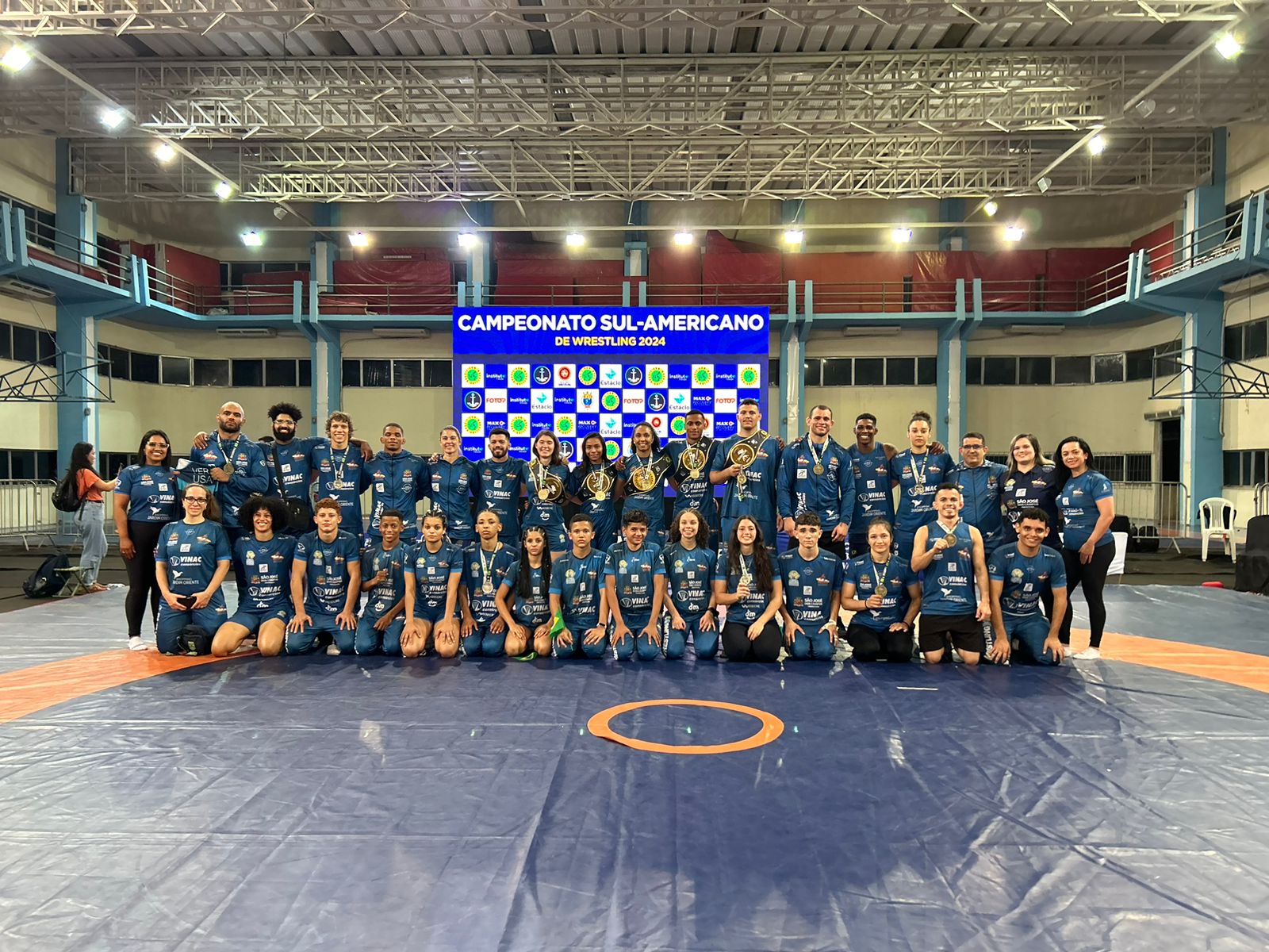 Atletas de São José conquistam 23 medalhas no Campeonato Sul-Americano de Wrestling