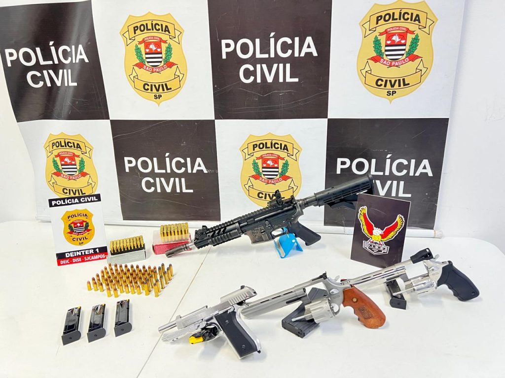 Polícia Civil prende homem por posse ilegal de armas