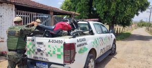 Motociclista furtada é recuperada pela PM Ambiental em Lorena