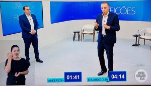 Debate entre Anderson e Cury marca confronto acirrado