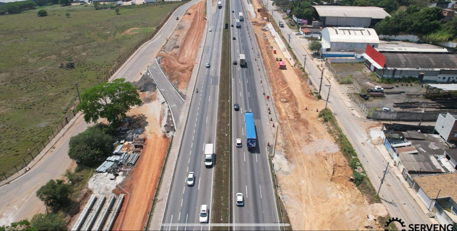 São José tem novo acesso provisório para a Dutra